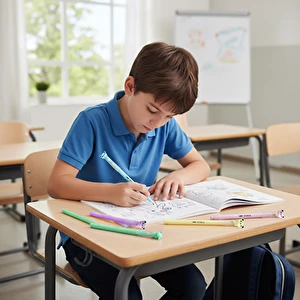 Cienkopisy 6 kolorów Misie Kidea CIM6KA