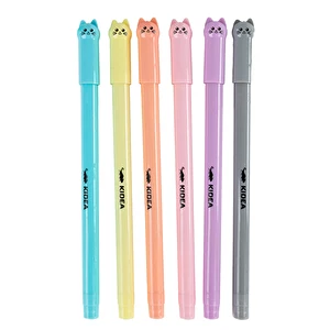 Cienkopisy 6 kolorów Kotki Kidea