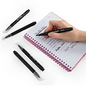Cienkopisy precyzyjne 6 szt. Brush pen Kidea