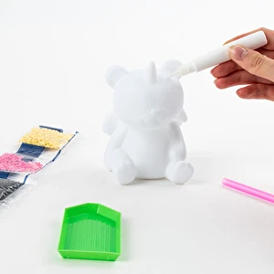 Diamentowa figurka DIY PANDA 3D Kidea