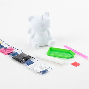 Diamentowa figurka DIY PANDA 3D Kidea