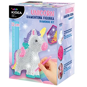 Diamentowa figurka DIY UNICORN JEDNOROŻEC 3D Kidea