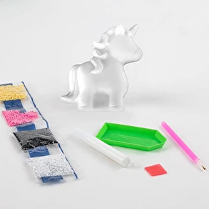 Diamentowa figurka DIY UNICORN JEDNOROŻEC 3D Kidea