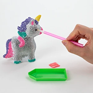 Diamentowa figurka DIY UNICORN JEDNOROŻEC 3D Kidea