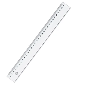 Linijka plastikowa 30cm w folii Leniar