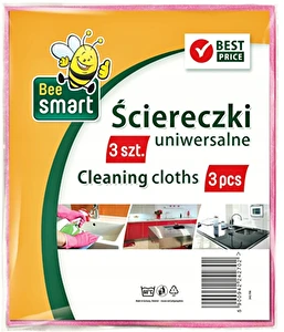 Ścierka uniwersalna Bee Smart bawełniana 3 szt.