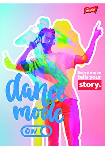 Zeszyt A5 60k kratka DANCE MODE Unipap