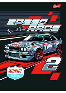 Zeszyt A4 32k kratka Speed Tour Unipap