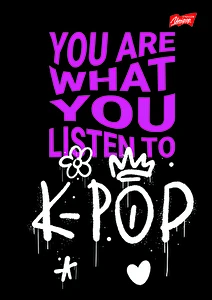 Zeszyt A5 60k kratka K-POP Vibes Unipap