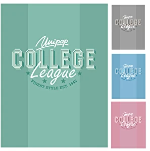 Zeszyt do nauki pisania A4 32k linia 2 kol soft touch 90g College Prep