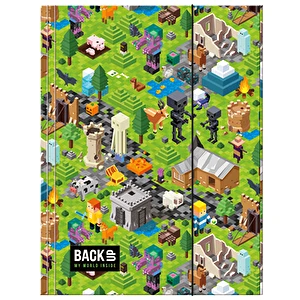 Teczka z gumką A4 szkolna na dokumenty A61 Game
