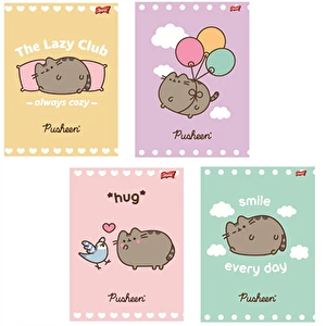 Zeszyt w kratkę A5 32k Pusheen Unipap dziewczęcy