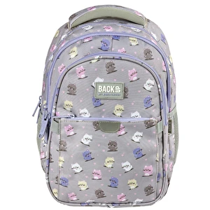 Plecak szkolny 3 kom. BackUp 8 P02 Kotki Kawaii