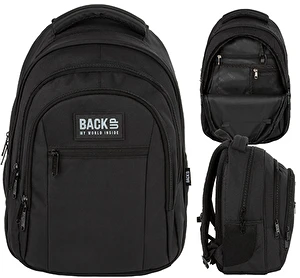 Plecak szkolny 3 kom. BackUp 8 O 56 Black