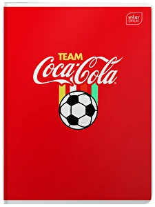 Zeszyt A5 32 3 linia kolor Interdruk Coca Cola