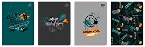 Zeszyt A5 32 linia 3 kolor Urban MIX Interdruk