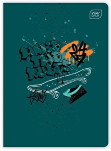 Zeszyt A5 32 linia 3 kolor Urban MIX Interdruk