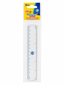 Linijka transparentna 15 cm Astra
