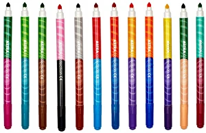 Flamastry Astra 12 szt dwustronne 12 sztuk=24 kolory