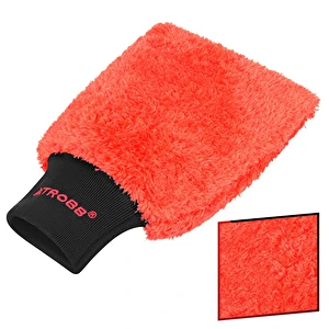 Rękawica do mycia auta samochodu Detailing Coral Fleece 26,5x18cm delikatna