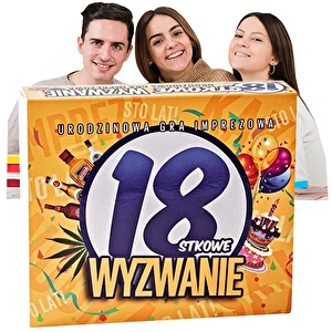 Gra urodzinowa imprezowa 18-stkowe Wyzwanie Grammi 18+