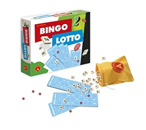 Gra planszowa 2w1 Bingo Lotto 5+ Alexander