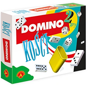 Gra zręcznościowa 2W1 Domino i Kości 5+ Alexander
