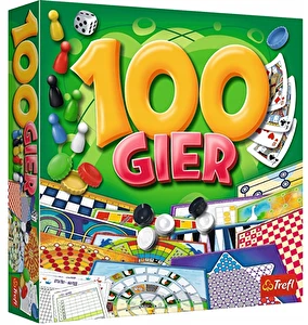 Zestaw Gier planszowych 100 GIER 5+ Trefl
