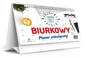 Kalendarz biurkowy Planer 24x15 cm 2027 Artsezon