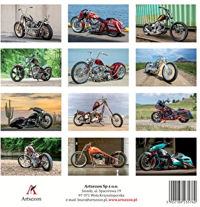 Kalendarz 2027 wieloplanszowy 33x33cm Choppers ArtSezon