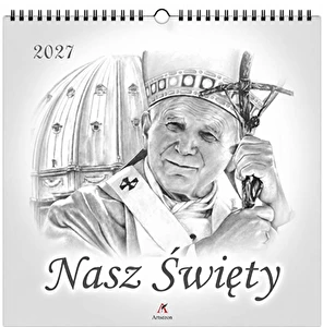 Kalendarz 2027 wieloplanszowy 33x33cm Nasz Święty ArtSezon
